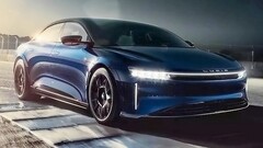 The Lucid Air Sapphire has been shown to beat a stock Tesla Model S Plaid down a drag strip without breaking a sweat. (Image source: Lucid)