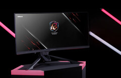 The PGO34QRT2A is another of ASRock's Phantom Gaming monitors, PG32WQ15R3A pictured. (Image source: ASRock)