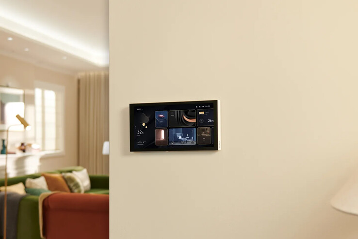 The Aqara Panel Hub S1 Plus EU lacks the built-in speaker seen in the US version. (Image source: Aqara)