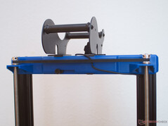Plastic upper crosshead with coupled Z-drive