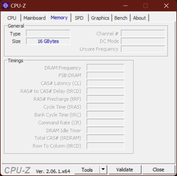 CPU-Z Memory