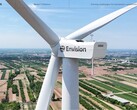 The project has 1.43 gigawatts of solar and wind energy to generate 300,000 tons of green hydrogen and ammonia. Reference image. (Image source: Envision Energy)