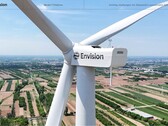 The project has 1.43 gigawatts of solar and wind energy to generate 300,000 tons of green hydrogen and ammonia. Reference image. (Image source: Envision Energy)