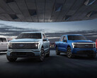 Stellar Ford F-150 Lightning electric truck EPA battery range estimates beat the Rivian R1T