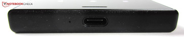 Bottom: USB 2.0 Type-C port