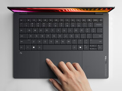 HP's new OmniBook Ultra 14 in its Eclipse Grey colour option. (Image source: HP)