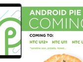 Android Q may be imminent, but HTC is just getting around to upgrading its flagship smartphones to Pie. (Image source: HTC)
