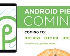 Android Q may be imminent, but HTC is just getting around to upgrading its flagship smartphones to Pie. (Image source: HTC)