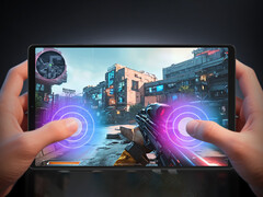 Lenovo claims that the Legion Tab Gen 4 can deliver stable gaming performance. Pictured: front of the tablet. (Image source: Lenovo - edited)