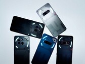 The pictur3ed Nothing Phone (3a) series is offered in gray, black, white and blue