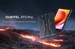 The Oukitel RT3 Pro is impressively thin and light for a rugged tablet