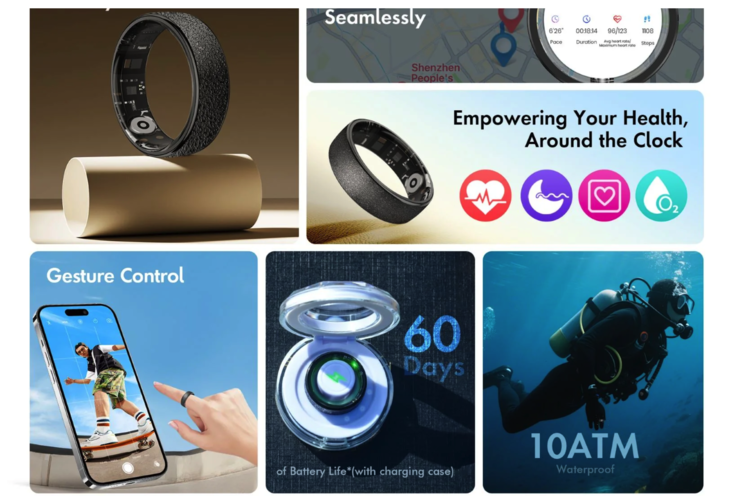 The Smalth Titanium Lava key features