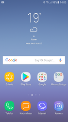 Samsung Galaxy J5 (2017): home screen