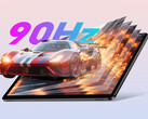 The P50T 2026 tablet costs a little over $100. Pictured: a promo picture highlighting the 90Hz display.