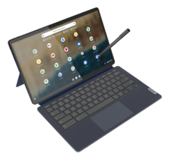 The new Lenovo Chromebook Duet 5 builds on the successulf formula of the original by adding a large 13.3-inch OLED display.(Image: Lenovo)