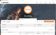 'Gonzalo' simulation 3DMark FireStrike Score. (Source: DemonCleaner on Neogaf)