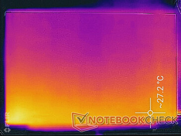 Temperature map (back)