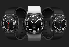 The Galaxy Watch Ultra is rumoured to be one of four Galaxy Watch releases this year. (Image source: @OnLeaks)