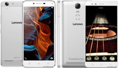 The new Lenovo device could be a successor to the Lemon 3 or the K5 Note. (Image source: Lenovo/GSMArena - edited)