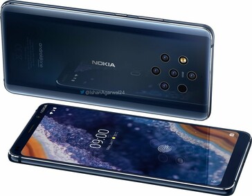 The purportedly official Nokia 9 PureView press renders (Image source: @ishanagarwal24)