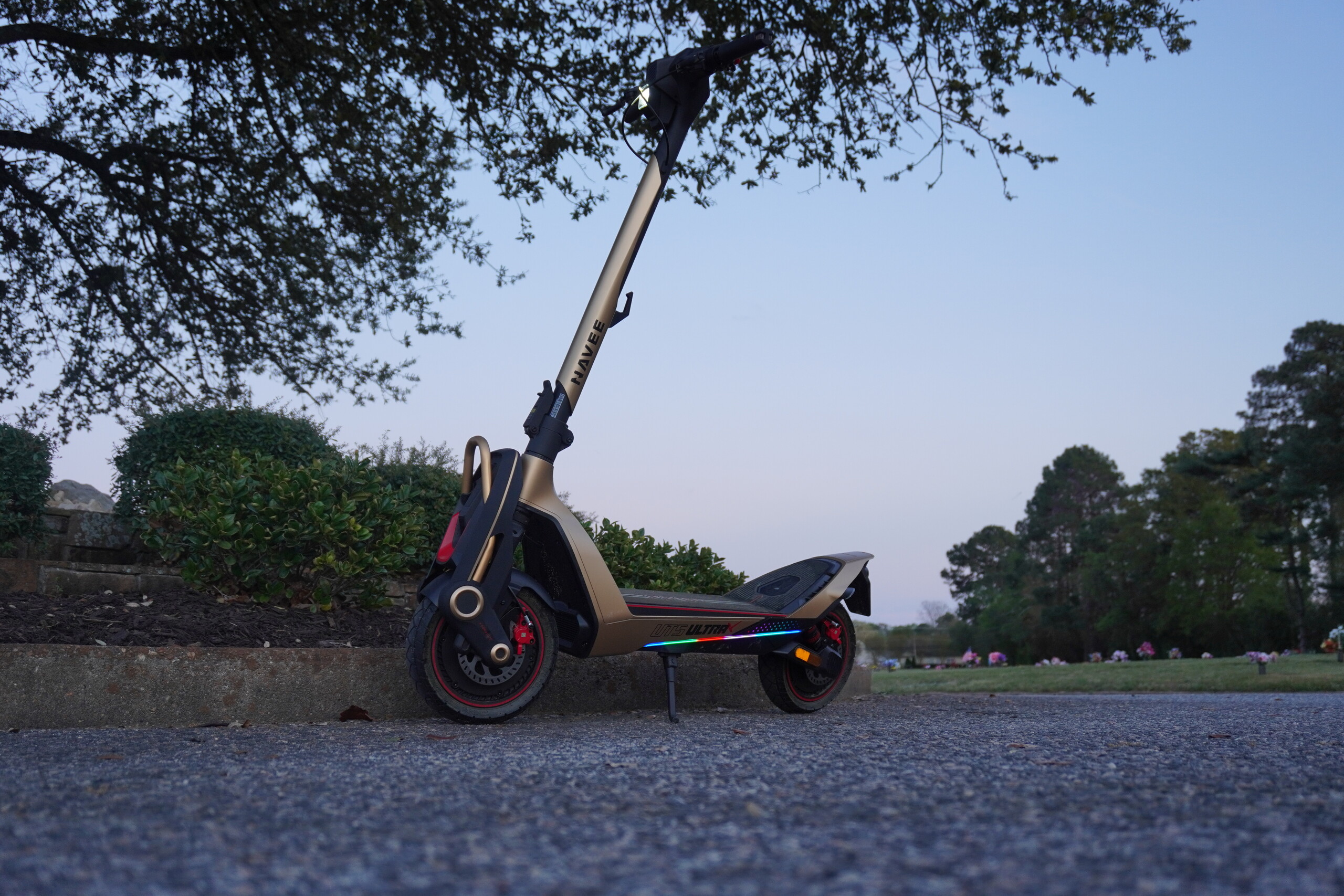 Night ride with the UT5 Ultra X