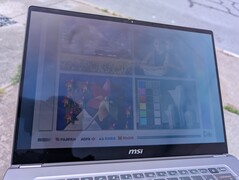 Outdoors under sunlight