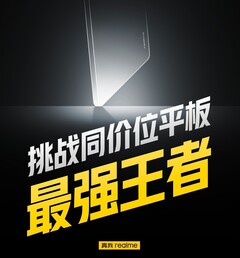 Realme Pad 5G teaser. (Source: Realme)
