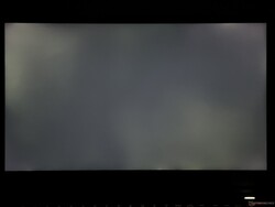 Light bleeding (somewhat pronounced for effect)