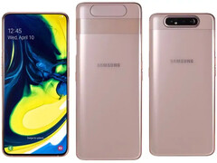 The Samsung Galaxy A80. (Source: NDTV)