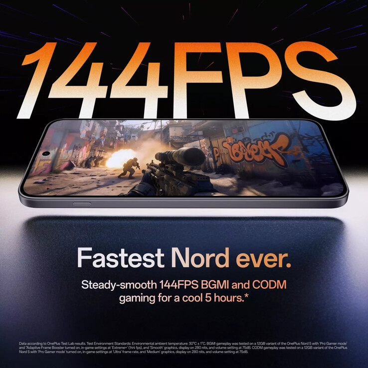 OnePlus Nord 5 เตรียมรองรับการเล่นเกมที่ 144 FPS 2 oneplus-nord-5-144fps-features