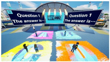 Fans can learn about their teams and team history through interactive quizes in Sony FavoriteSpace. (Image source: Sony)