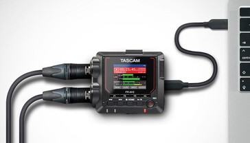 The FR-AV2 recorder can be used as a 32-bit USB audio interface. (Image source: TASCAM)