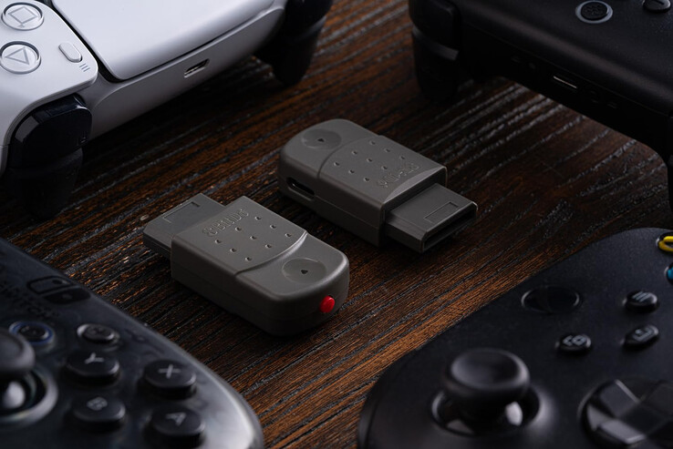 8BitDo's new Retro Receiver will also work with modern Windows machines. (Image source: 8BitDo)
