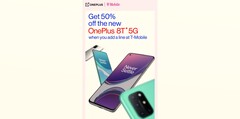 The OnePlus 8T is now on T-Mobile. (Source: OnePlus)