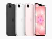 While the iPhone 16e only comes in black and white, Apple is offering the iPhone 17e in an additional light-pink colorway.