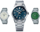 The Casio Edifice EFK-100 mechanical watches will reportedly launch in three colorways - arctic white, ocean blue, and deep green. (Image source: Casioblog)