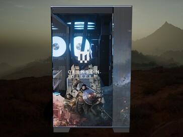 Maingear Crimson Desert Limited Edition PC front shown