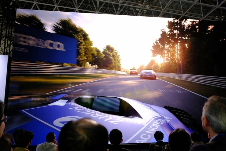 Sony reportedly showcased Gran Turismo 7 in 8K. (Image source: @ShirrakoGaming)