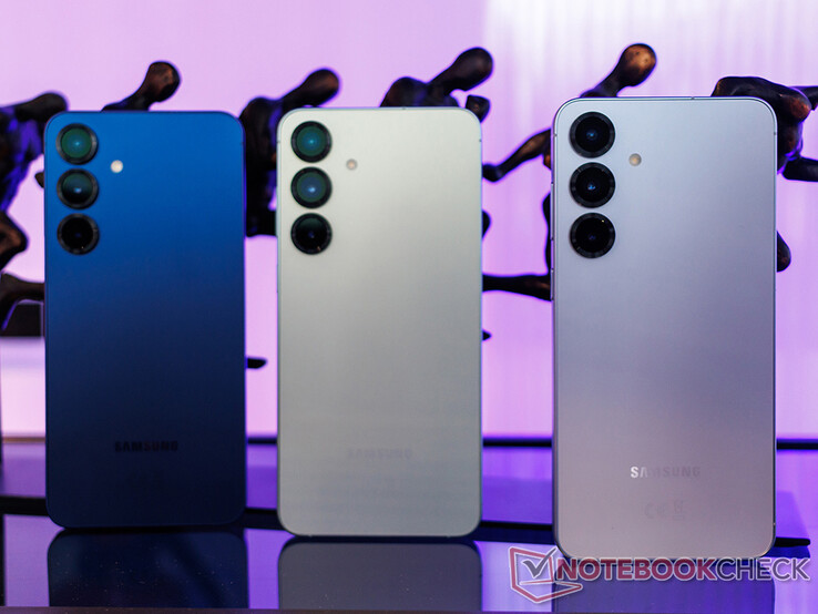 Galaxy S25 Plus color options (Image source: Notebookcheck)