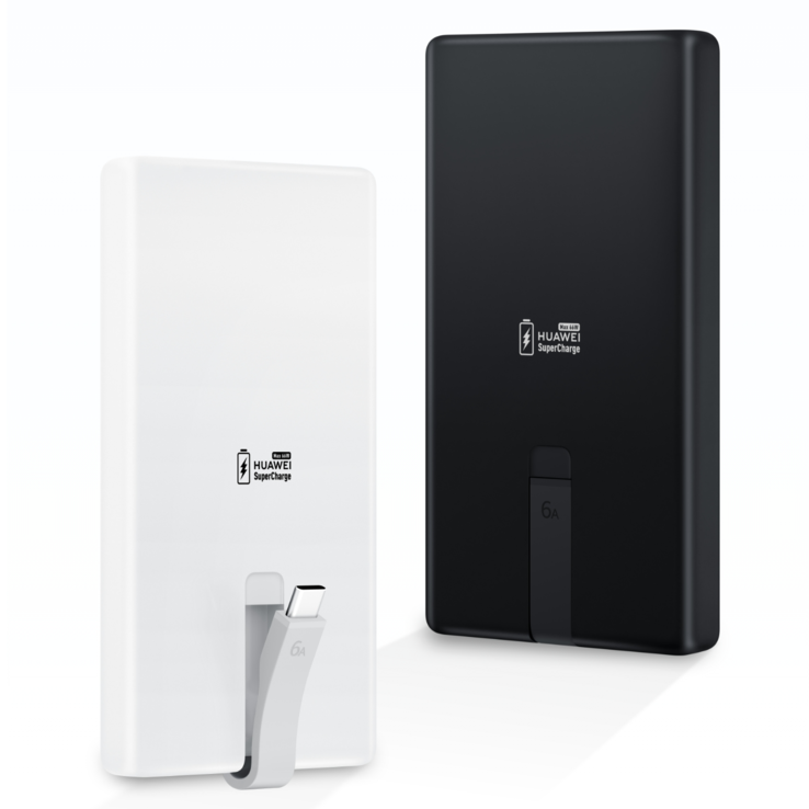 The Huawei All-in-One Power Bank with Built-in Cable (66W 12000 mAh). (Image source: Huawei)
