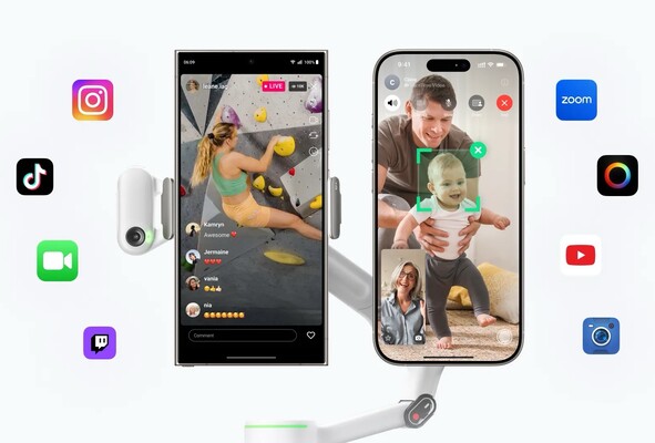 The Flow 2 Pro can now be used with Android phones and third-party apps (Image source: Insta360)