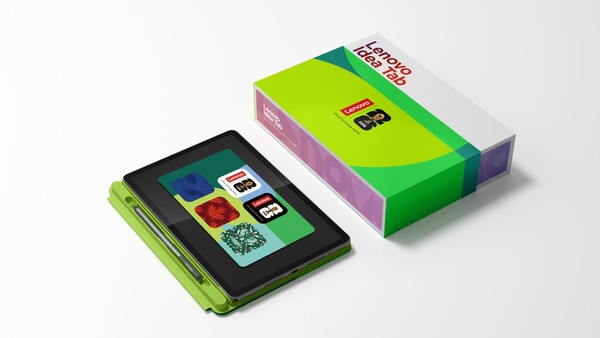The Lenovo Idea Tab FIFA Edition comes in a special retail box. (Image source: Lenovo)
