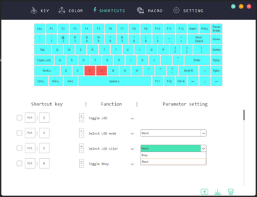 N-key rollover is supported