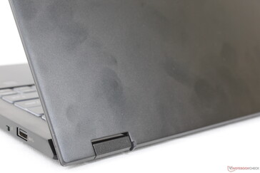 Smooth matte black surfaces from top to bottom will attract unsightly fingerprints