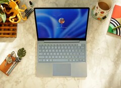 Microsoft has made minimal changes between the Surface Laptop Go 2 and its successor. (Image source: Microsoft)