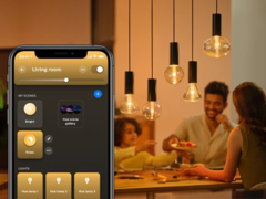The Philips Hue app (pictured) is being updated to version 5.47. (Image source: Philips Hue, edited)