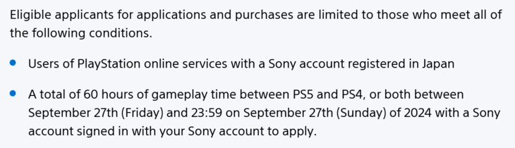 Sony Japan's new requirements for purchasing a PS5 Pro