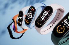 The Smart Band 7 has received another software update in China. (Image source: Xiaomi)