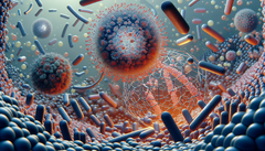 Researchers at Monash University in Australia have achieved a breakthrough in the fight against multi-resistant germs – with the help of artificial intelligence. (Image source: DallE3)