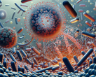 Researchers at Monash University in Australia have achieved a breakthrough in the fight against multi-resistant germs – with the help of artificial intelligence. (Image source: DallE3)